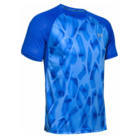 Men's T-Shirt Under Armour Qualifier ISO-Chill Printed