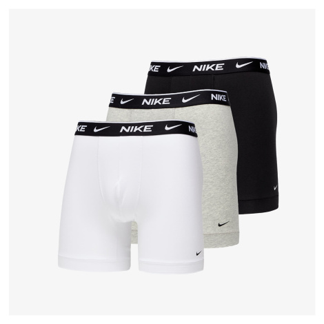 Nike Dri-FIT Boxer Brief 3-Pack C/O Black/ Melange Grey/ White M