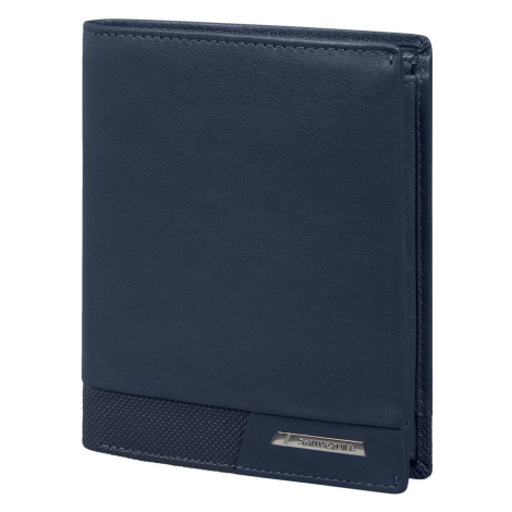 Samsonite Pánská kožená peněženka PRO-DLX 6 147 - modrá