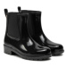 Tommy Hilfiger Gumáky Flag Rainboot FW0FW08213 Čierna