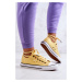 Women's Classic Sneakers Big Star - yellow
