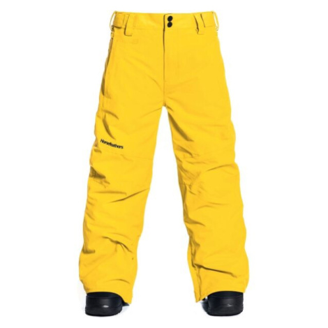 Horsefeathers REESE YOUTH PANTS Chlapčenské lyžiarske/snowboardové nohavice, žltá, veľkosť