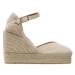 Castañer Espadrilky Chiarita/8ED/001 020983-203 Béžová