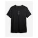 Trendyol Black Far East Printed Regular/Normal Cut T-shirt