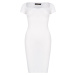 Z2016 DEWBERRY WOMEN'S DRESS-PLAIN WHITE