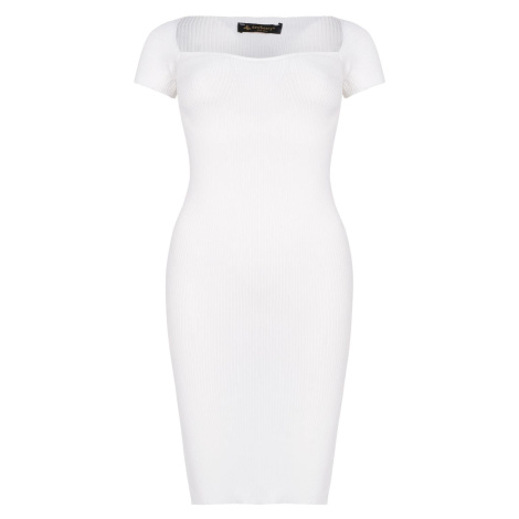 Z2016 DEWBERRY WOMEN'S DRESS-PLAIN WHITE