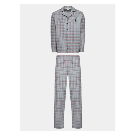 U.S. Polo Assn. Pyžamo 18750 Sivá Regular Fit