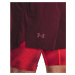 Šortky Under Armour Launch 5'' 2-In-1 Short Dark Maroon