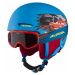 Alpina Sports ZUPO DISNEY SET Detská lyžiarska prilba a okuliare, modrá, veľkosť