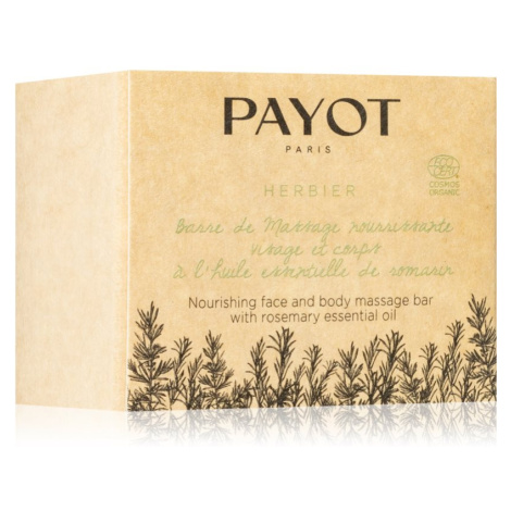 Payot Herbier Barre De Massage Nourrissante Visage & Corps masážny krém s esenciálnymi olejmi