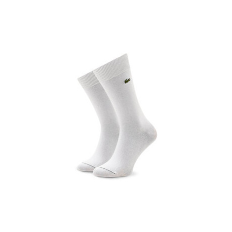 Lacoste Ponožky Vysoké Unisex RA4264 Biela