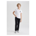 DEFACTO Boy Straight Fit Standard Leg Jean Basic Trousers