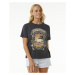 Rip Curl SEA SHELLS RELAXED TEE Washed Black T-shirt