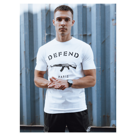 Men's T-shirt with white Dstreet print