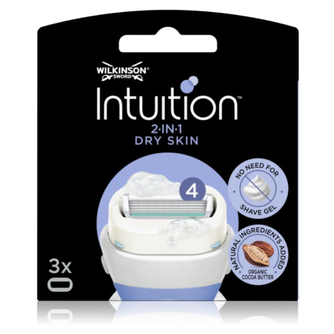 Wilkinson Sword Intuition Dry Skin náhradné žiletky