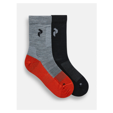 Ponožky Peak Performance Hiking Sock 2-Pack Čierna