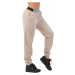Nebbia Iconic Mid-Waist Sweatpants Cream Fitness nohavice