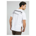 Guess biele pánske tričko Placed Print - XL