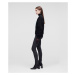 Mikina Karl Lagerfeld Unisex Art Deco Logo Sweat Čierna