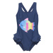 Dievčenské plavky COLOR KIDS Swimsuit W. Application 7198-Dark Denim