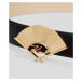 Opasok Karl Lagerfeld K/Signature Fan Md Belt Black