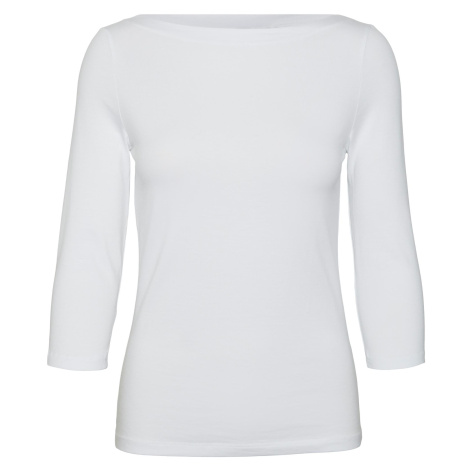 Vero Moda Dámske tričko VMPANDA Regular Fit 10274133 Bright White XXL