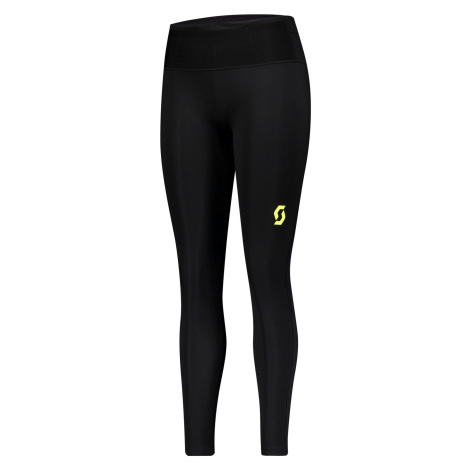 Women's Leggings Scott Full Tight RC Run Black/Yellow