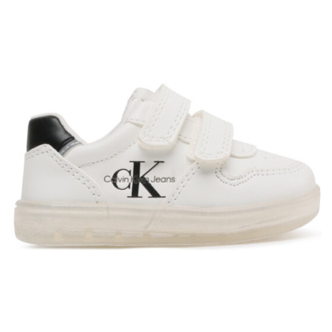 Calvin Klein Jeans Sneakersy V1X9-80546-1355 S Biela
