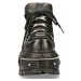topánky kožené NEW ROCK ITALI NEGRO Čierna