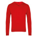 Premier Workwear Pánsky pletený sveter PR694 Red -ca. Pantone 200