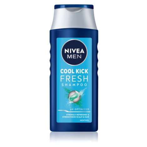NIVEA MEN Cool šampón pre normálne až mastné vlasy pre mužov