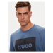 Hugo Tričko Dulive222 50467952 Modrá Regular Fit