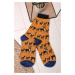 Modro-žlté ponožky Animal Kin Socks