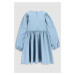 Dievčenské rifľové šaty Coccodrillo mini, oversize
