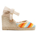 Castañer Espadrilky Carina/8/134 023093-910 Oranžová