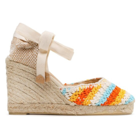 Castañer Espadrilky Carina/8/134 023093-910 Oranžová