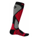 Ponožky Sensor Snow Pro čierna/červená/sivá 14200065