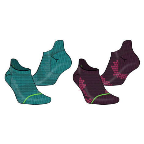 Ponožky Inov-8 Trailfly Sock Low Teal/Purple