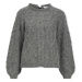 Object  Smilla Knit - Medium Grey Melange  Svetre Šedá