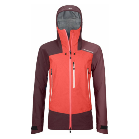 Ortovox Westalpen 3L Jacket W Coral Outdoorová bunda