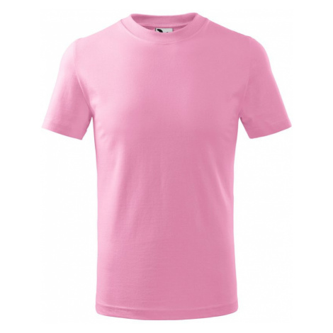 MALFINI Detské tričko Basic - Ružová