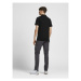 Jack&Jones Polokošeľa Paulos 12136668 Čierna Slim Fit