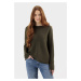 Sveter Camel Active Knitwear Pine Olive