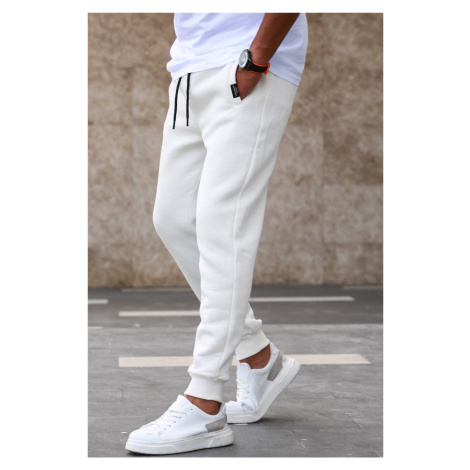 Madmext White Basic Tracksuit 4210