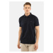 Volcano Man's Polo T-Shirt O-DYLAN Navy Blue