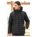 M8658 DEWBERRY MEN'S COAT-DARK BLACK