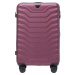 TMAVORUŽOVÁ 4DIELNA SADA KUFROV PEAFOWL PEA01, SET OF 4 SUITCASES (L, M, S, XXS) WINGS, BURGUNDY