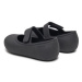 Crocs Baleríny Brooklyn Mary Jane Flat T 209430 Čierna