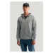 MIKINA GANT REG SHIELD FULL ZIP HOODIE GREY MELANGE