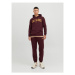 Jack&Jones Mikina Josh 12236513 Bordová Standard Fit